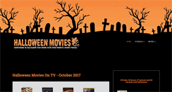 Desktop Screenshot of halloweenmoviesontv.com